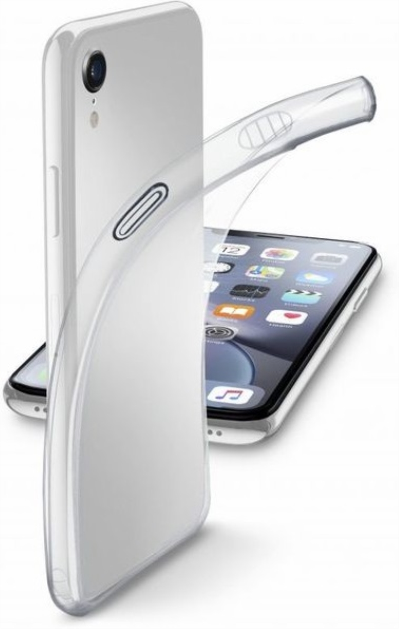 CELLULARLINE Custodia cover per iPhone XR Cellular Line Fine ultra sottile trasparente